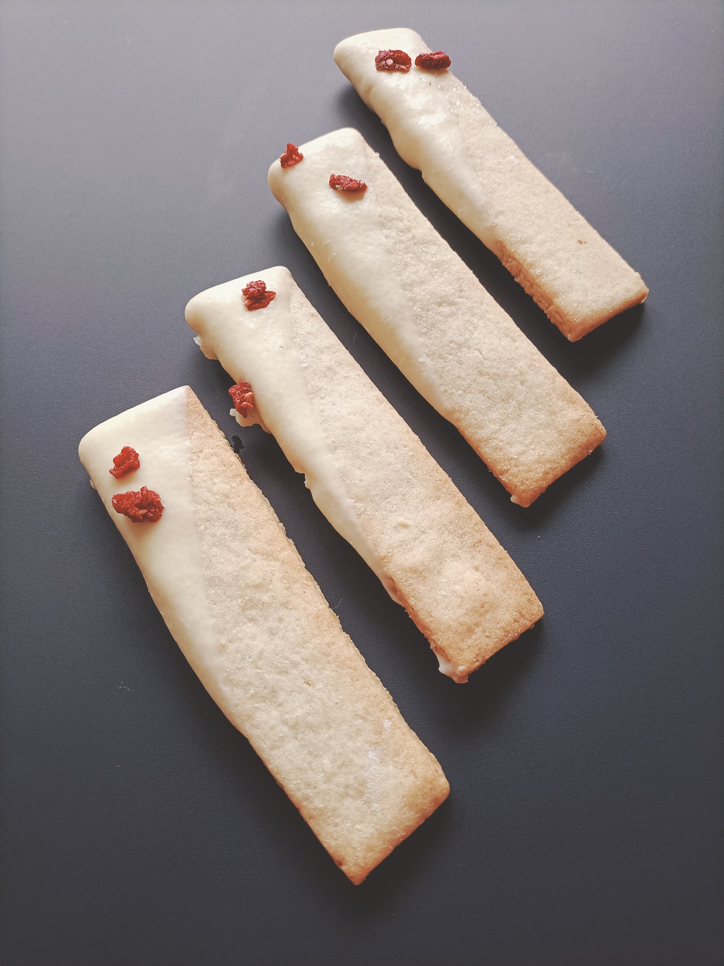 Boterkoekjes met chocolade
