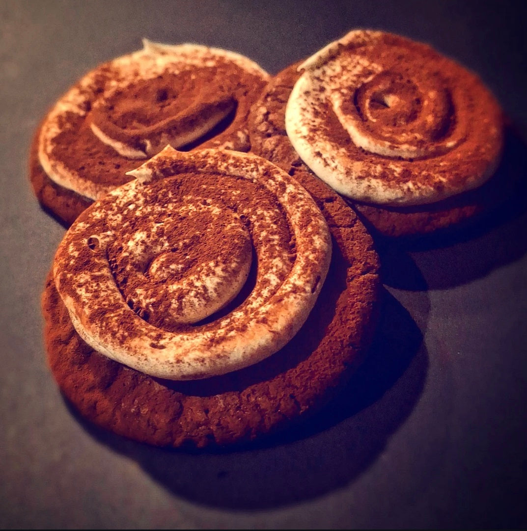 Brownie-tiramisu koekjes